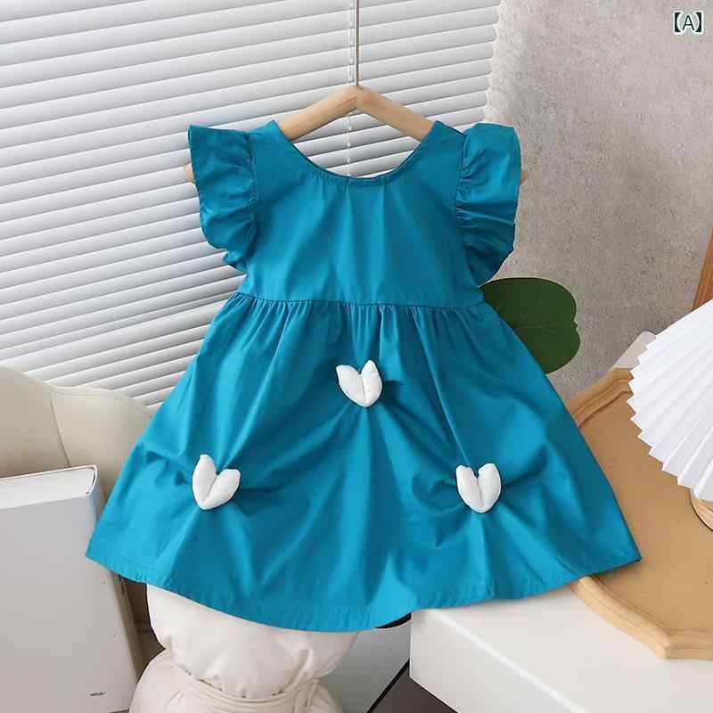 子供服 女の子 キッズ かわいい おしゃれ ピンク 夏 半袖 人形 ベビー かわいい レース パフスリーブ 薄手 涼しい 涼しい 涼しい 涼しい スカート