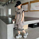 バスケットボールウェア 男の子 子供 少年 袖なし 上下セット 袖なしシャツ 半ズボン 運動着 普段着 薄手 通気性 春夏