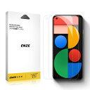 ENZEエネゼ ガラスフィルムGoogle Pixel 5a クリア 強化ガラス 軽量化 高透過率 グーグル Google Pixel 5a スマホ保護フィルム 2枚セット(2)