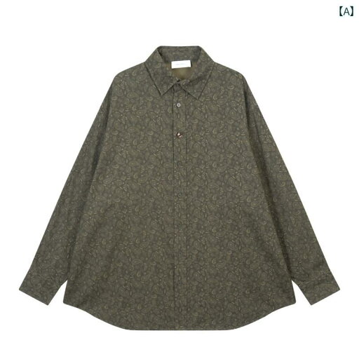 アウター メンズ カジュアル おしゃれ 楽しい シャツ 秋 レトロ ゆったり 快適 シャツ ジャケット アウター メンズ カジュアル おしゃれ 楽しい シャツ 秋 レトロ ゆったり 快適 シャツ ジャケット