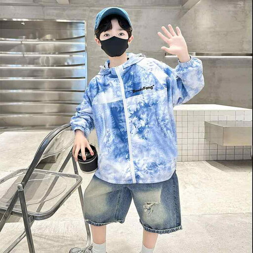 パーカー キッズ 男の子 春夏 紫外線対策 ファスナー付き フード付き 薄手 軽量 上着 ジュニア 普段使い アウトドア カジュアル 青色 灰色 パーカー キッズ 男の子 春夏 紫外線対策 ファスナー付き フード付き 薄手 軽量 上着 ジュニア 普段使い アウトドア カジュアル 青色 灰色