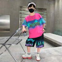 子供 男の子 半袖 Tシャツ 半ズボン 上下揃い 夏 おしゃれ かっこいい 都会的な装い 涼しげな 普段使いの ポリエステル 速乾 接触冷感 抗菌 薄手