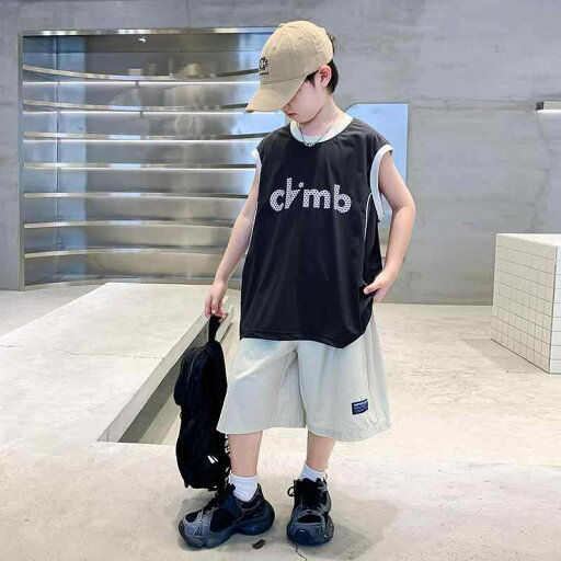 セットアップ 男の子 ノースリーブ タンクトップ スポーツウェア 運動着 夏服 ジュニア 薄手 軽い かっこいい おしゃれ 普段使い カジュアル アウトドア 上下セット セットアップ 男の子 ノースリーブ タンクトップ スポーツウェア 運動着 夏服 ジュニア 薄手 軽い かっこいい おしゃれ 普段使い カジュアル アウトドア 上下セット