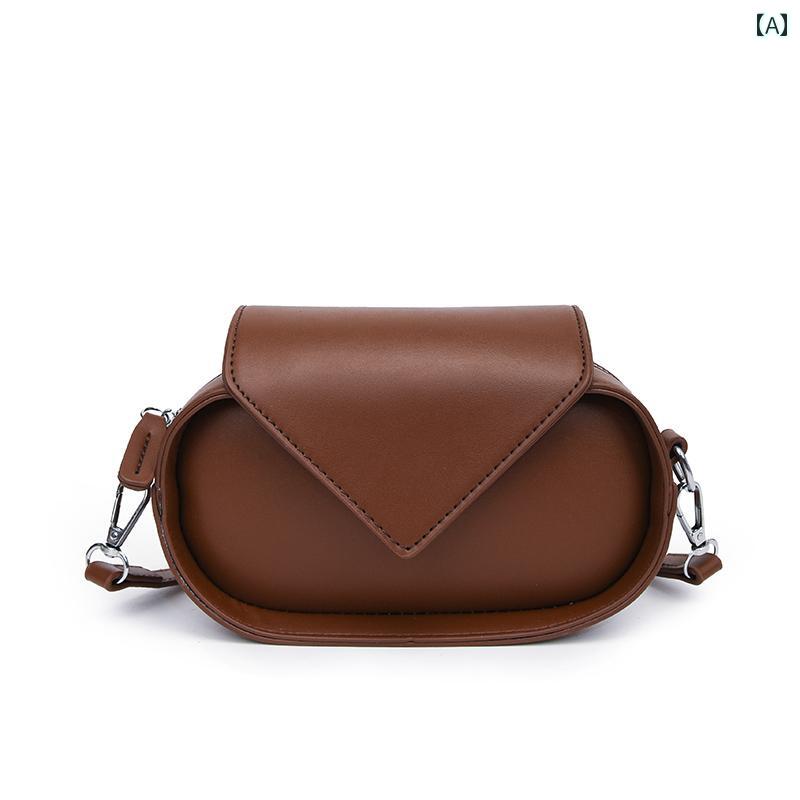 レディース バッグ 普段使い 韓国 小さめ レトロ 秋冬 ファッション ショルダー クロス ボディバッグ