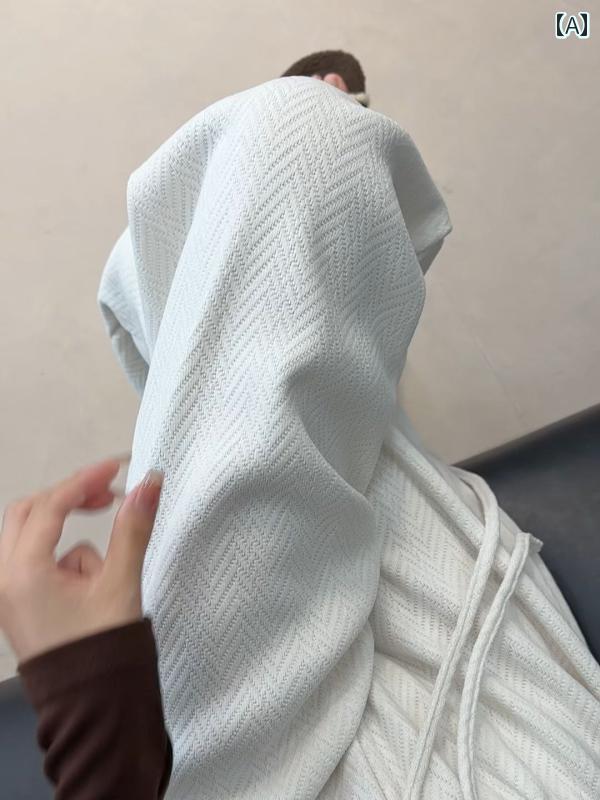 レディース ズボン カジュアル パンツ 春秋 白 シェニール ワイドレッグ ハイウエスト ストレート ヘリンボーン ニット