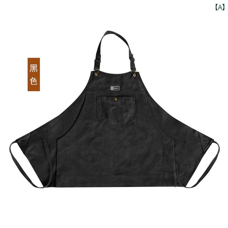 エン レディース メンズ 料理 家庭 キッチン おしゃれ アウトドア レトロ 防汚 キャンプ ガーデニング 庭師 大工 ブラック カーキ ブルー