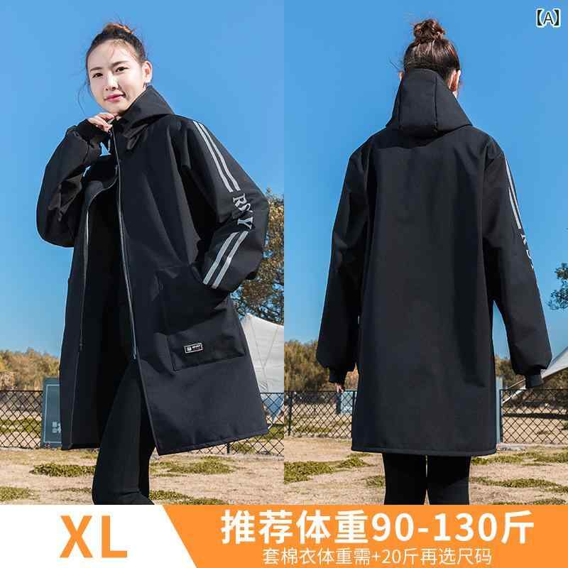 エン 長袖 おしゃれ 大人 スモック 冬 防水 起毛 厚手 作業服 家庭 キッチン コート 調理 ブラック レッド グリーン