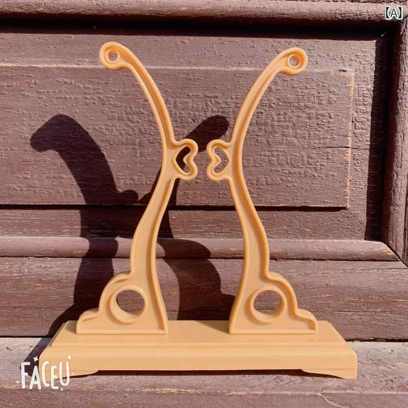 扇子立て 扇子スタンド ディスプレイ 装飾品 台座 レトロ ファンホルダー 扇子ホルダー 中国 ブライダ..