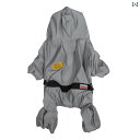 犬 レインコート 小型犬 カッパ 雨具 ドッグウェア ペット 服 4本足 防雨 反射 夏 薄手 コーギー