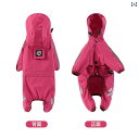 犬 レインコート 小型 中型 カッパ 雨具 ドッグウェア ペット 服 4本足 オールインクルーシブ ポンチョ 柴 ポメラニアン テディ マント 防水 ビション ...