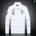 ゴルフウェア メンズ スポーツ トップス おしゃれ 春秋 長袖 Tシャツ カジュアル グリーン レッド イエロー ポロシャツ