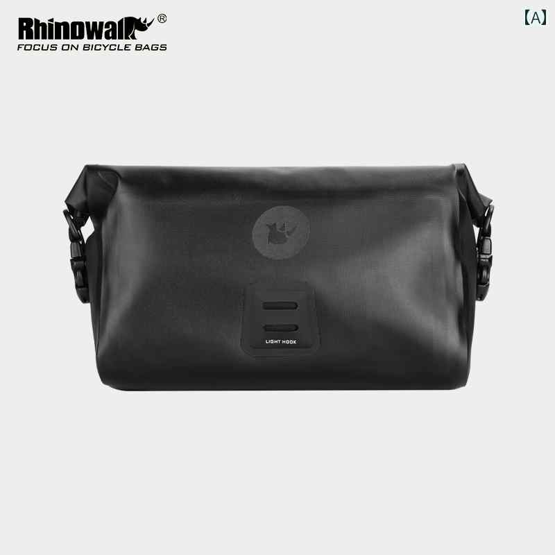 フロントバッグ 自転車 ロードバイク ハンドル マウンテン 吊り下げ 多 サイクリング ブラック
