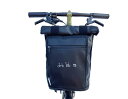 フロントバッグ 自転車 ロードバイク ハンドル サイクリング ヘッド バー 折りたたみ 12L ブラック
