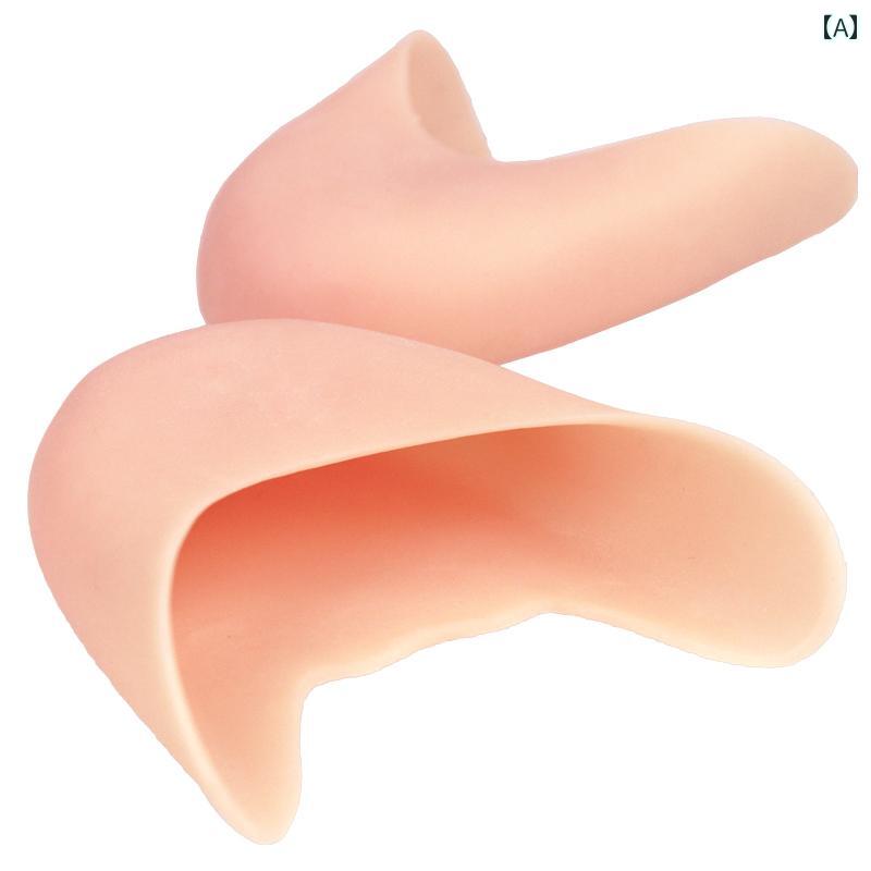 スキンシューズ バレエ ベリーダンス シューズ つま先 保護 シリコン カバー ソフト インソール