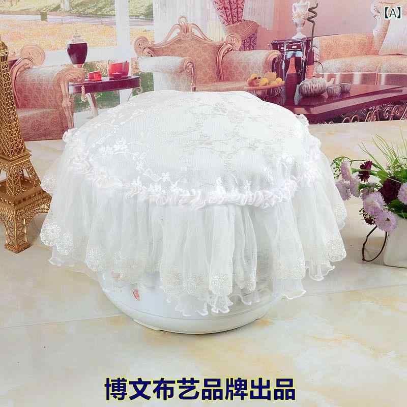 炊飯器 カバー ほこり 防止 ダストカバー 防塵 おしゃれ キッチン インテリア 楕円形 ホワイト