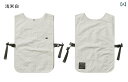 エン レディース メンズ 料理 家庭 キッチン おしゃれ アウトドア 防水 ベスト キャンプ 作業服 ホワイト ブラック グレー