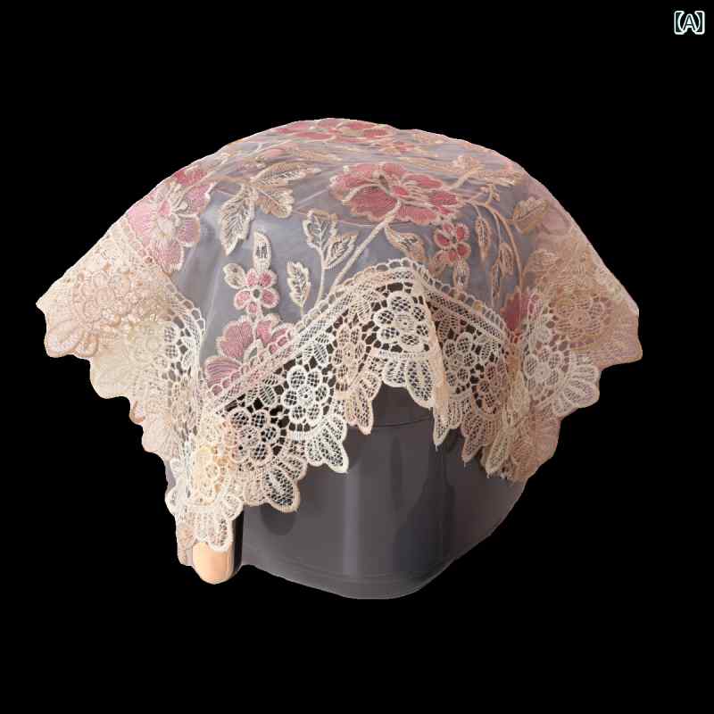 炊飯器 カバー ほこり防止 ダストカバー 防塵 おしゃれ キッチン インテリア レース 布 電子レンジ プ..