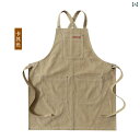 ガーデニングエン レディース メンズ 料理 家庭 キッチン おしゃれ アウトドア 耐摩耗 キャンプ 作業服 カーキ グリーン ブラック
