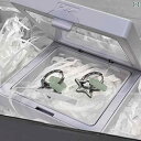 ピアス レディース アクセサリー イヤリング おしゃれ 中国風 翡翠 五芒星 カフ チタン鋼