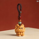 キーホルダー チャーム レトロ かわいい レディース メンズ 干支 ドラゴン 車 アクセサリー キーチェーン 携帯電話