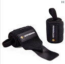 リストバンド スポーツ フィットネス メンズ レディース ストラップ リフティング トレーニング ベンチプレス ストレッチ 加圧 ブラック イエロー ピンク