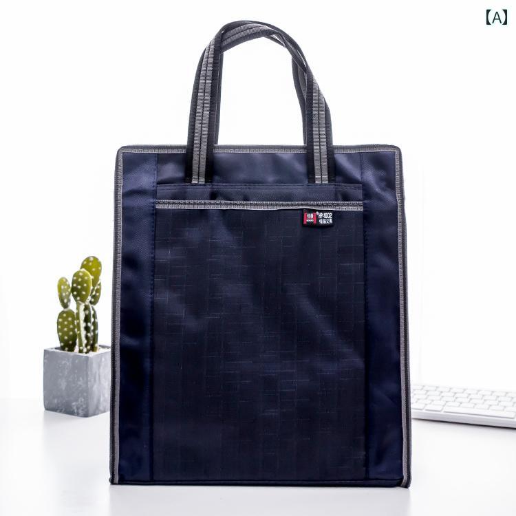 トートバッグ ハンドバッグ A4 オフィス 通勤 ビジネス メンズ レディース 縦型 キャンバス 大容量 ブ..