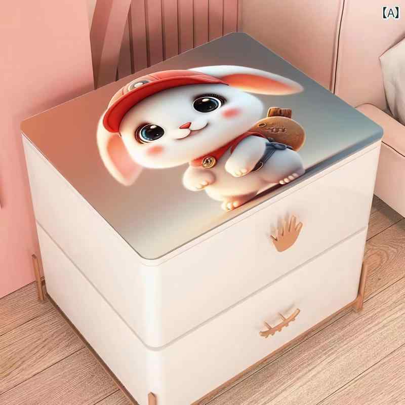 サイドテーブル カバー キャビネット クロス インテリア おしゃれ 防塵 ダストカバー 防水 マット 洗濯..