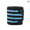 リストバンド スポーツ フィットネス トレーニング ベンチプレス 重量挙げ メンズ レディース ストレッチ ブルー グレー レッド