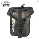 レッグ バッグ バイク ウエストポーチ メンズ おしゃれ 防水 携帯 ライダー ブラック