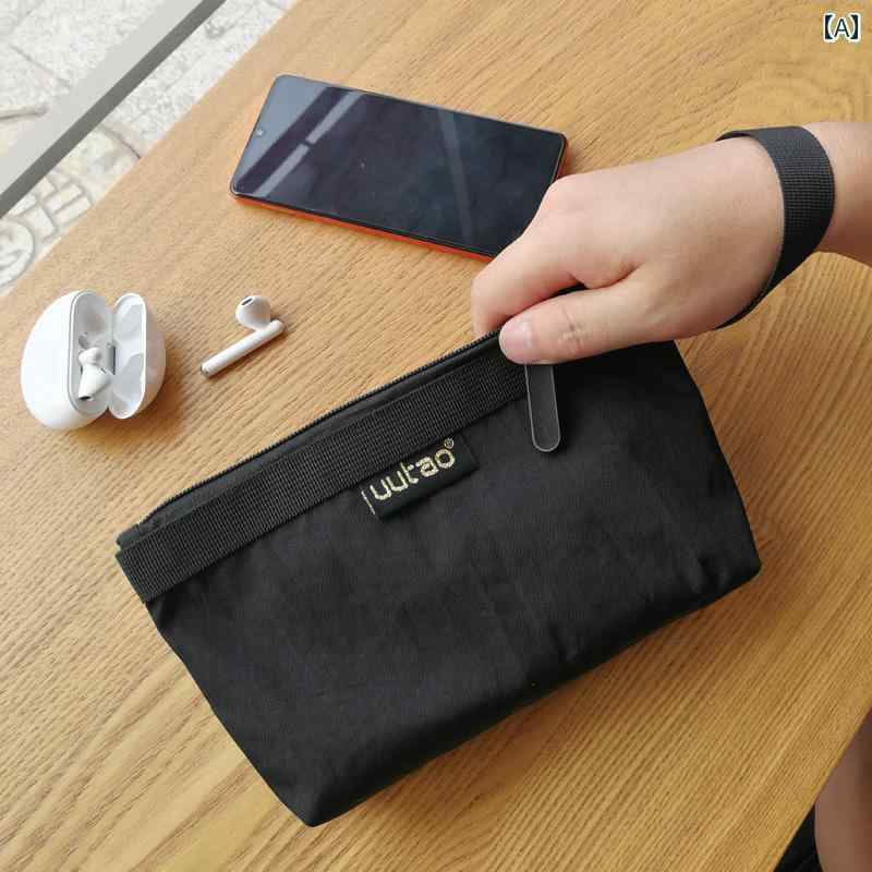 クラッチバッグ メンズ レディース ポーチ 無地 シンプル カジュアル 携帯電話 収納 財布 軽量 ブラッ..