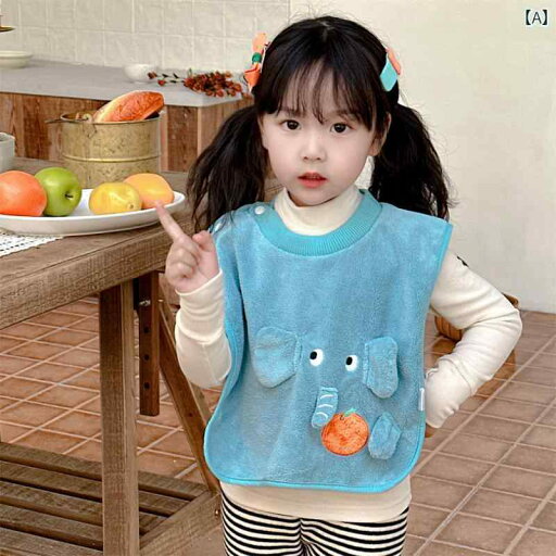 前掛け キッズ 子供 タオル 手拭き エン 歯磨き スタイ よれかけ 防水 ベビー 韓国 ポケット ゾウ ペンギン 猫 ブルー ピンク ベージュ 前掛け キッズ 子供 タオル 手拭き エン 歯磨き スタイ よれかけ 防水 ベビー 韓国 ポケット ゾウ ペンギン 猫 ブルー ピンク ベージュ