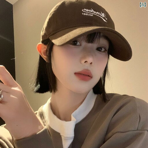 キャップ レディース 帽子 おしゃれ 野球帽 アメリカン つば広 韓国 ひさし ブラウン ワインレッド 黒 キャップ レディース 帽子 おしゃれ 野球帽 アメリカン つば広 韓国 ひさし ブラウン ワインレッド 黒