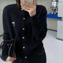 ニット レディース カーディガン おしゃれ カジュアル 大きめサイズ 秋冬 メリノウール 刺繍 セーター レトロ ブルー 白 グレー