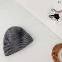 ニット帽 レディース メンズ カジュアル 帽子 秋冬 ウール 韓国 ハット メロン帽 ヒップホップ ストリート ワインレッド カーキ グレー