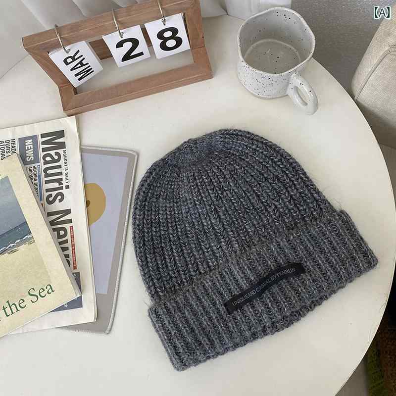 ニット帽 レディース 帽子 秋冬 おしゃれ カジュアル 防寒 暖かい グレー ブラック ブラウン