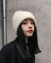 ニット帽 レディース 帽子 かわいい おしゃれ 韓国 秋冬 ウール 無地 暖かい 防寒 ホワイト ブラック グレー