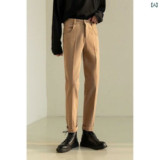 デニムパンツ メンズ ジーンズ ジーパン 春秋 シンプル カジュアル タイト ストレート パンツ 韓国 ジッパー キャメル ベージュ ブラック デニムパンツ メンズ ジーンズ ジーパン 春秋 シンプル カジュアル タイト ストレート パンツ 韓国 ジッパー キャメル ベージュ ブラック
