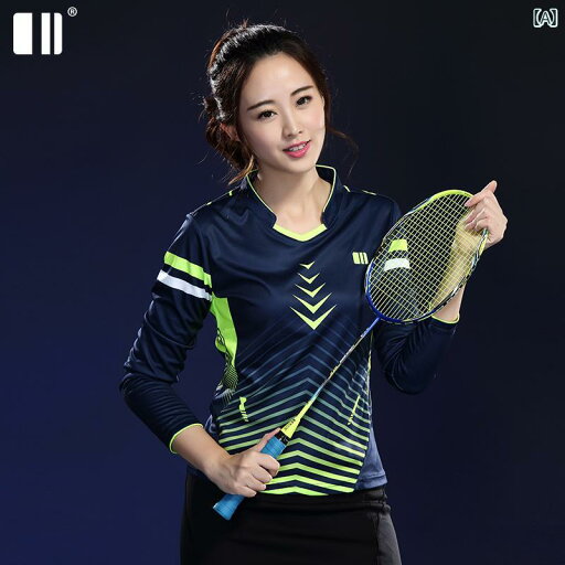 バドミントン ウェア スポーツ ファッション おしゃれ メンズ レディース 速乾 Tシャツ 丸首 長袖 秋冬 テニス バドミントン ウェア スポーツ ファッション おしゃれ メンズ レディース 速乾 Tシャツ 丸首 長袖 秋冬 テニス