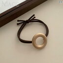 ヘアゴム ヘアアクセサリー レディース 夏 シンプル ゴム バンド ゴールド