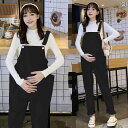 レディース 秋冬 サロペット パンツ つぎ おしゃれ オーバーオール 大きめサイズ 厚手 マタニティ ジャンプスーツ ゆったり カジュアル ブラック ベージュ ...