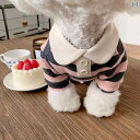 犬服 ドッグウェア かわいい おしゃれ ペット ボーダー ボタン Tシャツ 春夏 ピンク ネイビー レッド ポロシャツ