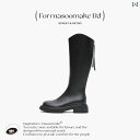 ブーツ レディース ロング 厚 シューズ 秋冬 スリム ニーハイ ファッション ブラック ブラウン ホワイト