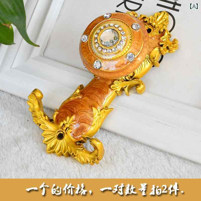 カーテン ふさかけ ホルダー おしゃれ 装飾 インテリア モダン アクセサリー フック ゴールド シルバー..