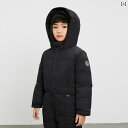 スノーボードウェア スキーウェア キッズ ジュニア ベビー 子供 ダウン ジャンプスーツ 防寒 暖かい ジャケット ブラック ブルー グレー