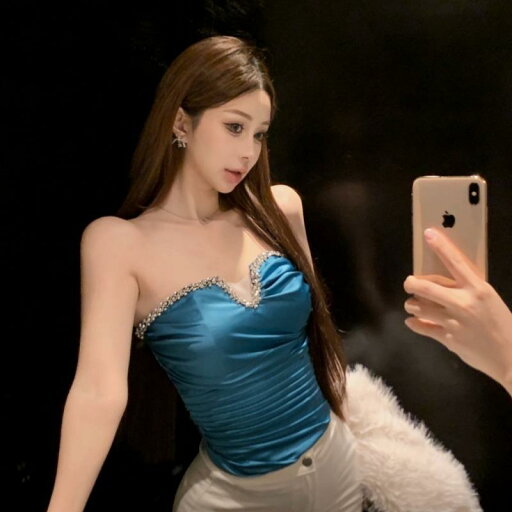 レディース トップス セクシー カジュアル おしゃれ キャバ 衣装 秋 ブルークラッシュ 魅惑 スリム Vネック チューブトップ プリーツ ウエスト フィッシュボーン レディース トップス セクシー カジュアル おしゃれ キャバ 衣装 秋 ブルークラッシュ 魅惑 スリム Vネック チューブトップ プリーツ ウエスト フィッシュボーン