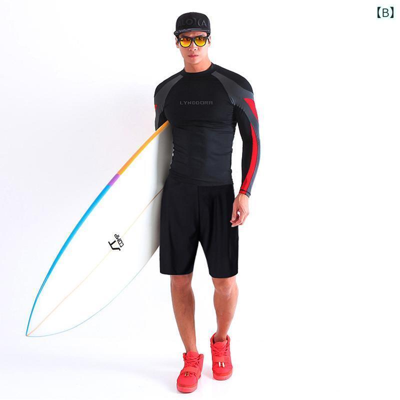 水着 メンズ 夏 ビーチ 休暇 海パン 日焼け サーフ スーツ セパレート 速乾 シュノーケリング スーツ 全身 温泉 長袖 スーツ