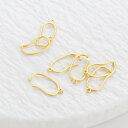 空枠 パーツ ピアス イヤリング アクセサリー おしゃれ DIY 14K ゴールド イヤーフック 不要 イヤー クリップ レディース クリップ ジュエリー イヤ...