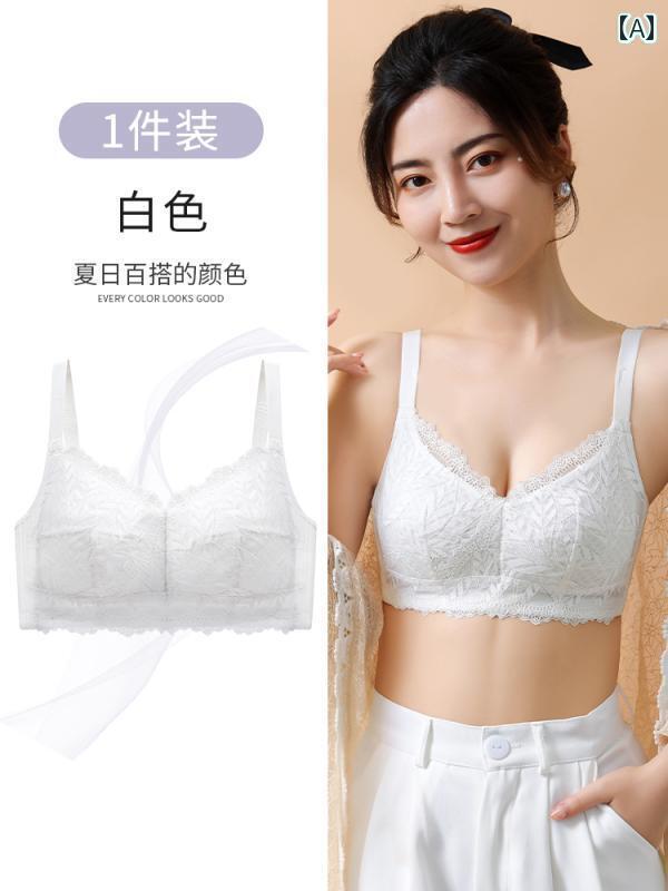 下着 レディース 小さめ 夏 見せる 大きめ 胸 副乳 保持 垂れ下り 防止 極薄 大きいサイズ ブラジャー