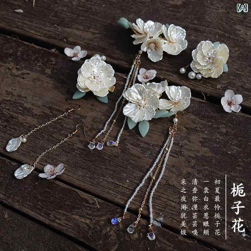 ウィッグ かつら レトロ コスプレ 舞台 演者 小道具 衣装 帽子 クリップ オン アンティーク 漢服 パッド ヘア バッグお団子 オールインワン スタイリング...