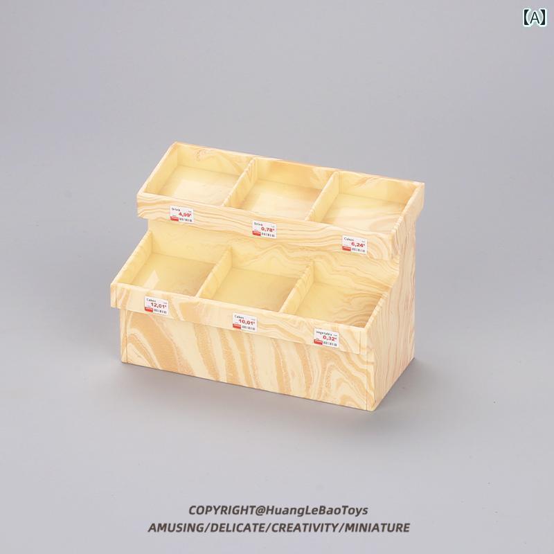 ミニチュア おもちゃ 飾り 装飾 インテリア 子供部屋 カフェ ミニ シミュレーション 野菜 棚 果物 野菜 食品 子供 スーパー マーケット 小さめ